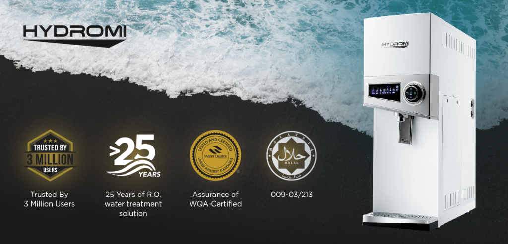 Beyond Perfect H2O Hydrogen-infused water from Bio Pure's R.O. purification system
